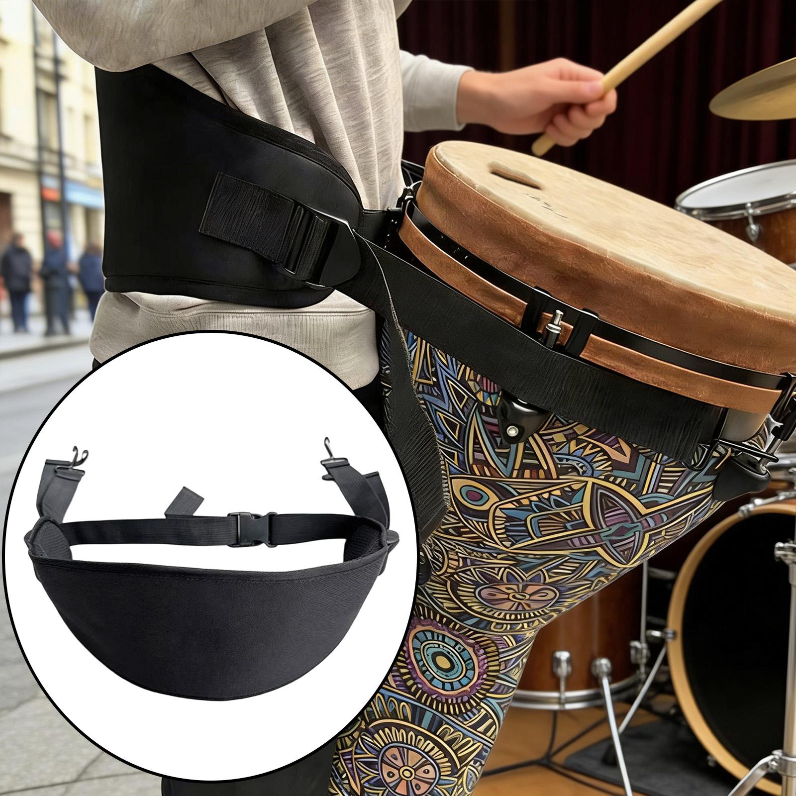 Musical Instrument Tambourine - Djembe 허리 스트랩 휴대용 탬버린 악기