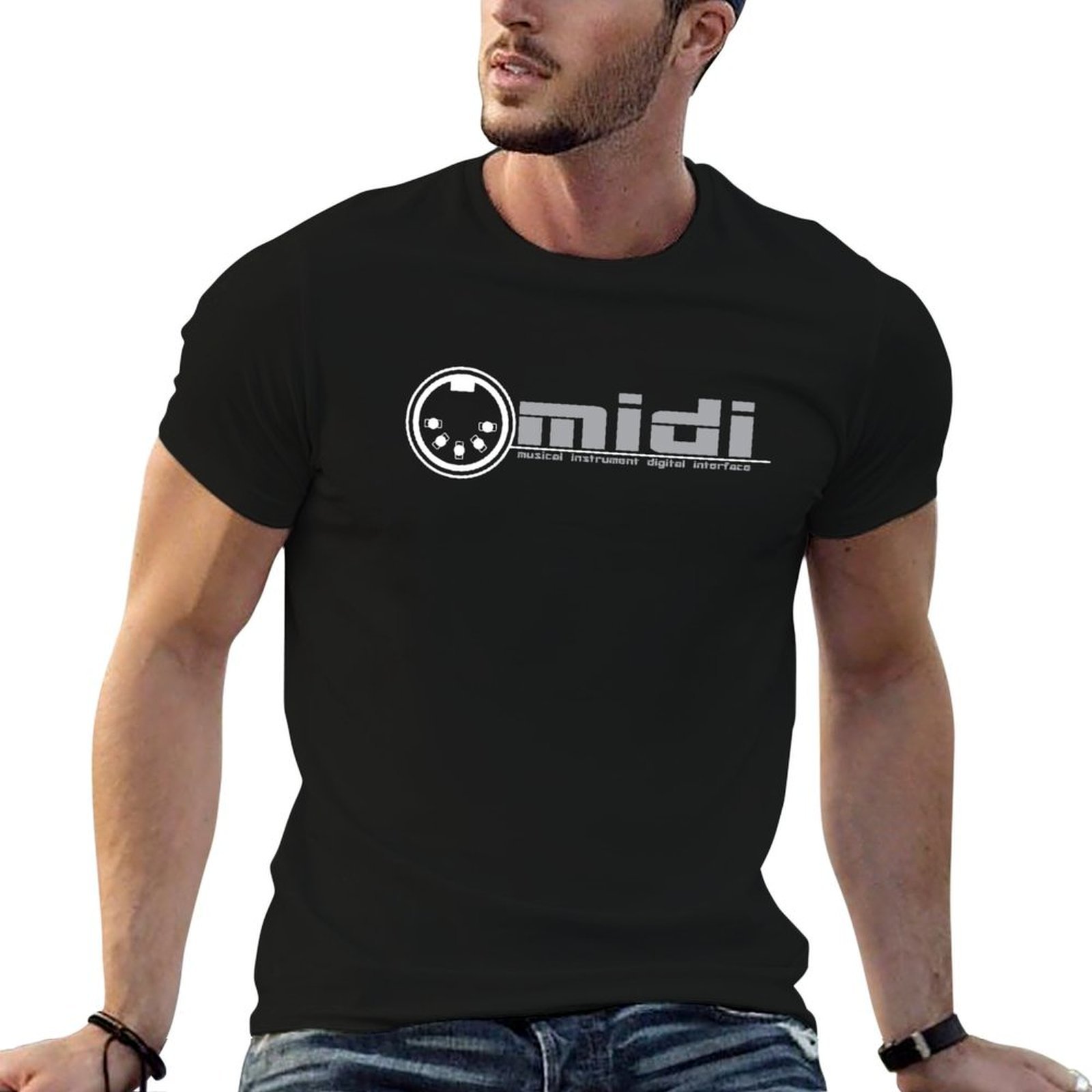 Musical Instrument Digital Interface (Midi) - MIDI - 악기 디지털 인터페이스 티셔츠