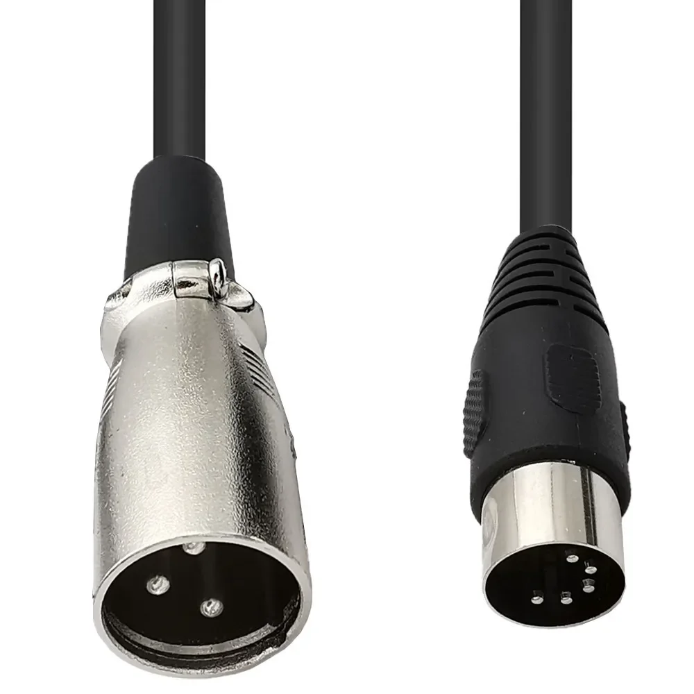 MIDI-XLR 어댑터 케이블 DIN 5핀-XLR 3핀 - Musical Instrument Videos 리뷰 및 가격
