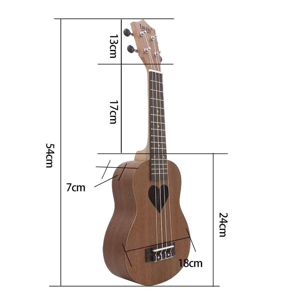 21 인치 우쿨렐레 하와이안 기타 소프라노 초급 우쿨렐 - Musical Instrument In English 리뷰 및 가격