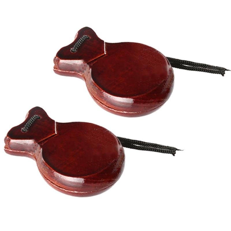 2Pcs 전통 캐스터네츠 나무 스페인 캐스터네츠 플라멩 - Castanet Flamenco 리뷰 및 가격