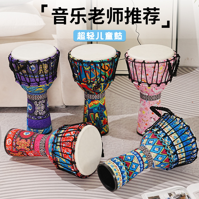 PVC 아프리카 드럼 양가죽 8인치 핸드 드럼 타악기  - Musical Instrument Tambourine 리뷰 및 가격