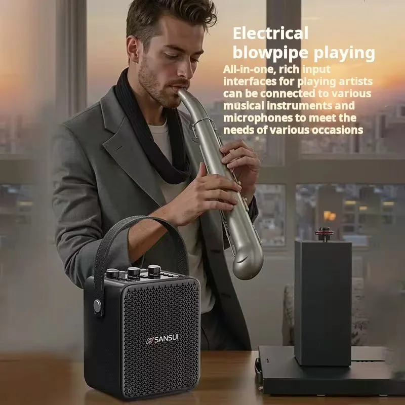 SANSUI T81 휴대용 무선 블루투스 스피커 60W - Musical Instrument Videos 리뷰 및 가격